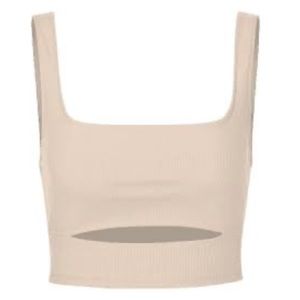 adika cut out cropped tank